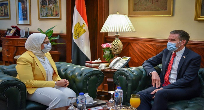 بالصور.. وزيرة الصحة تستقبل نائب المدير التنفيذي لصندوق الأمم المتحدة للسكان لبحث سبل التعاون لدعم ملف تنمية الأسرة