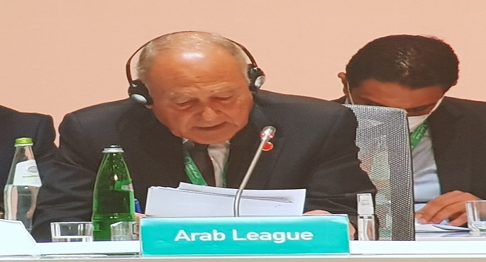 أبو الغيط: نرفض تقسيم سوريا عمليا إلى مناطق نفوذ بين قوات وجيوش أجنبية