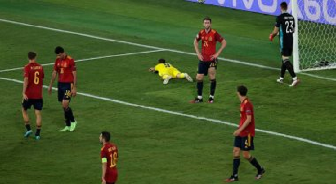 السويد تفرض التعادل السلبي على إسبانيا بكأس أمم أوروبا