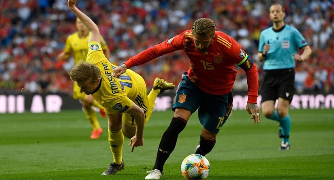 مواجهة نارية بين إسبانيا والسويد الليلة فى يورو 2020
