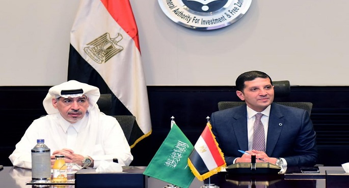 بالصور.. الرئيس التنفيذي لهيئة الاستثمار يلتقي مسئولي الجانب السعودي بمجلس الأعمال المصري السعودي