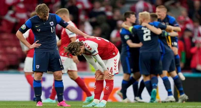 فنلندا تفوز على الدنمارك بهدف نظيف بكأس الأمم الأوروبية “يورو 2020”