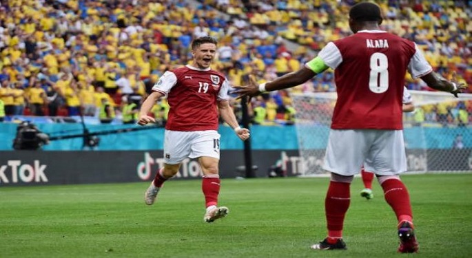النمسا تتخطى أوكرانيا وتتأهل لدور الـ16 بكأس أمم أوروبا