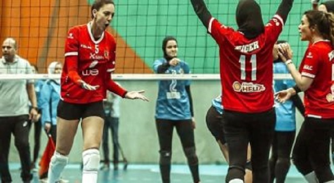 سيدات الأهلي يتوجن بكأس مصر للطائرة على حساب الصيد