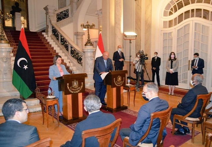 بالفيديو.. شكري يؤكد دعم مصر لجهود الأشقاء الليبيين لاستعادة الأمن والاستقرار في البلاد