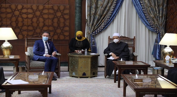 شيخ الأزهر يطالب بمكافحة “عنف الفقر” ضد المرأة والطفل والرجل