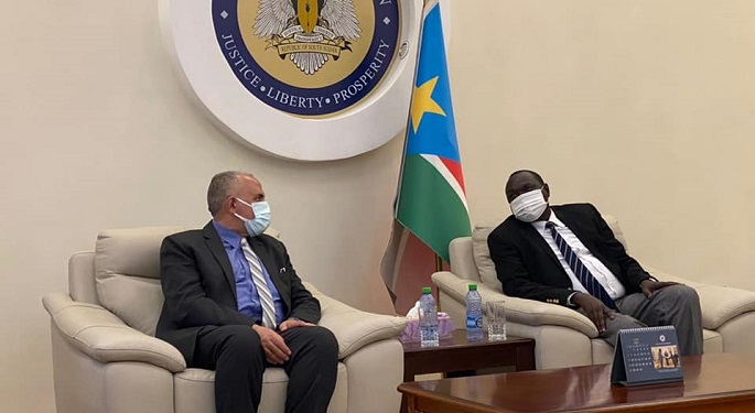 بالصور.. وزير الري من جوبا: مصر حريصة على تحقيق أقصى درجات التعاون مع جنوب السودان