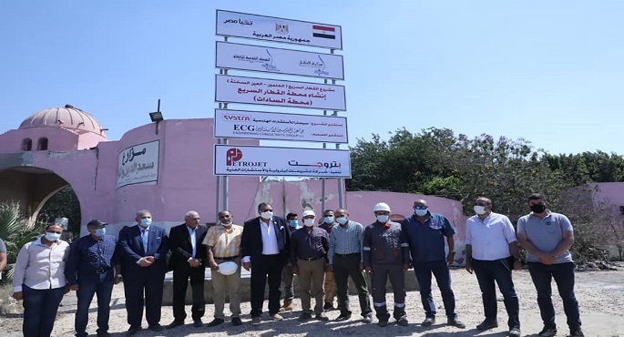 بالصور..وزير النقل يتفقد أعمال تنفيذ مشروع القطار الكهربائي السريع (العين السخنة -العلمين الجديدة – مرسى مطروح)