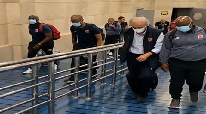 بعثة الأهلي تصل القاهرة بعد الفوز على الترجي في رادس