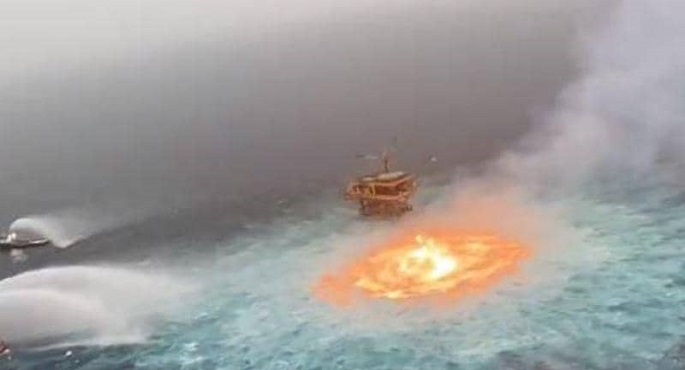 لقطة مذهلة.. “عين النار” في قلب المحيط