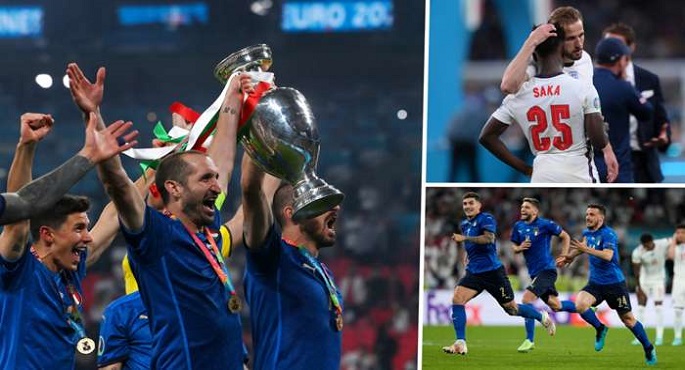 إيطاليا تتوج بكأس الأمم الأوروبية للمرة الثانية في تاريخها بفوزها على إنجلترا 3ـ2 بركلات الترجيح