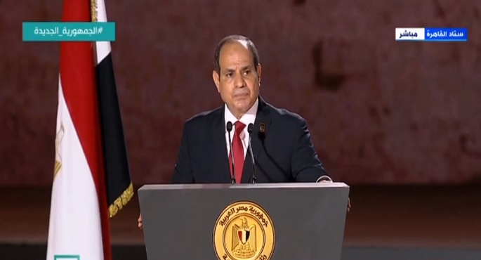 السيسي: أمن مصر القومي خط أحمر.. وسنواصل التحرك في مسار السعي لإيجاد اتفاق قانوني ملزم بشأن سد النهضة