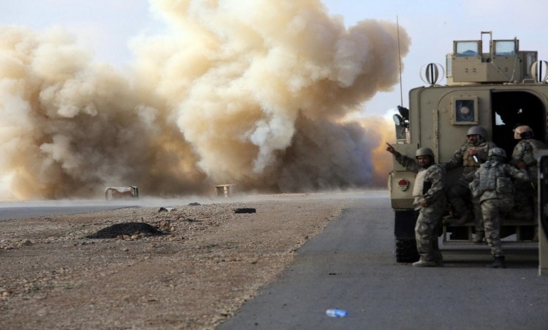 العراق: استهداف رتل للتحالف الدولي بعبوات ناسفة في الأنبار