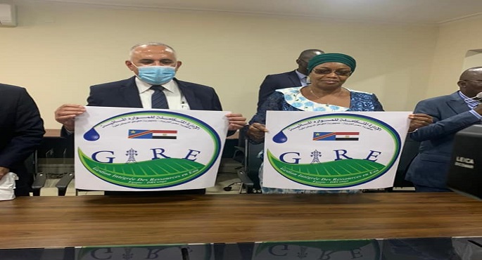 بالصور .. وزير الري يفتتح مركز التنبؤ بالأمطار والتغيرات المناخية بالعاصمة الكونغولية كينشاسا