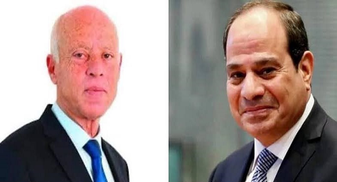الرئيس السيسي يهنئ الرئيس التونسي بمناسبة عيد الاضحى المبارك