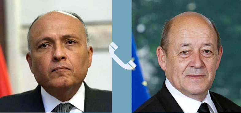 وزير الخارجية ونظيره الفرنسي يؤكدان خلال اتصال هاتفي أهمية احترام إرادة الشعب التونسي ودعم مؤسسات الدولة