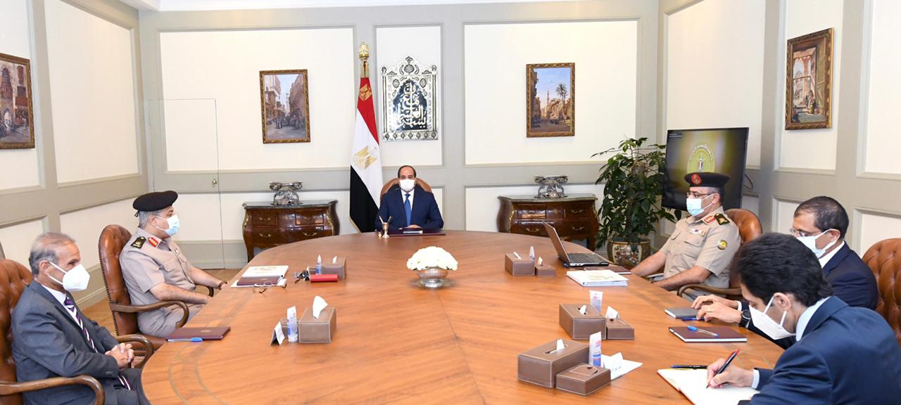 السيسي يوجه بتعزيز التنسيق بين الجهات الحكومية والقطاع الخاص للتوسع في استخدام وسائل النقل التي تعتمد على الغاز الطبيعي