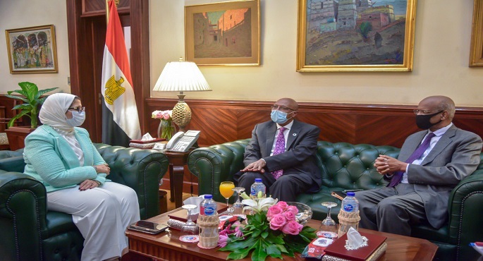 بالصور.. وزيرة الصحة تؤكد حرص الرئيس السيسي على تقديم كافة سُبل الدعم الصحي للأشقاء السودانيين