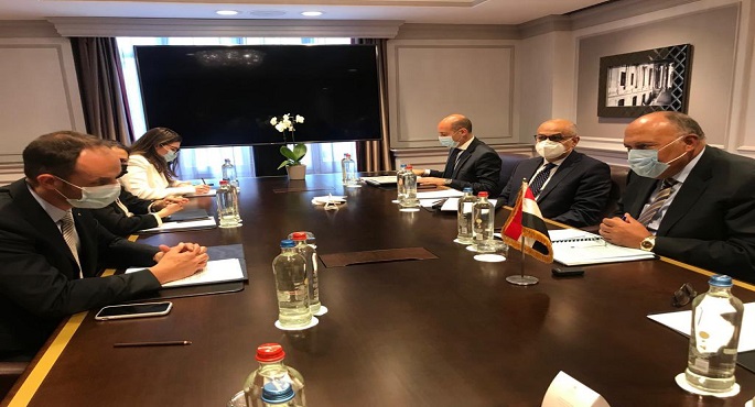 بالصور.. على هامش زيارته لبروكسل.. شكري يبحث مع نظيره السلوفيني الملفات الإقليمية والعلاقات الثنائية