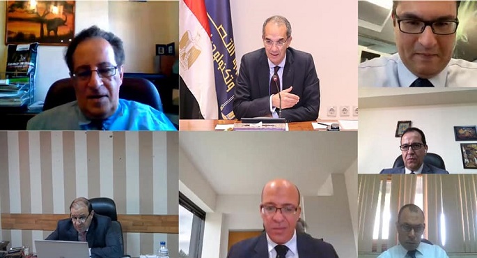 وزير الاتصالات وتكنولوجيا المعلومات يعلن عن إطلاق منصة الذكاء الاصطناعى فى مصر