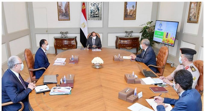 الرئيس السيسي يوجه باستمرار جهود توفير السلع الغذائية الأساسية وتعزيز الاحتياطي الاستراتيجي منها