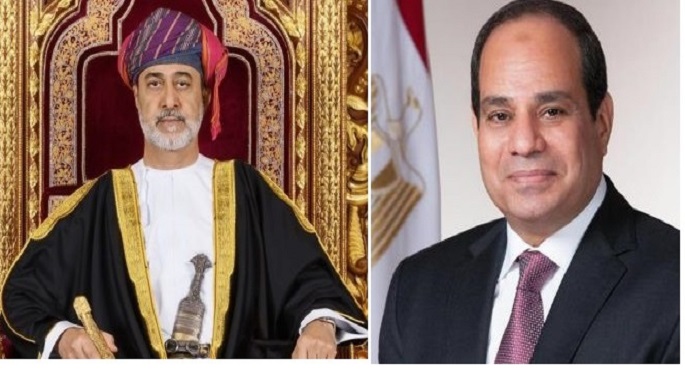 الرئيس السيسي يتلقى اتصالاً هاتفياً من سلطان عمان تناول العلاقات الثنائية بين البلدين