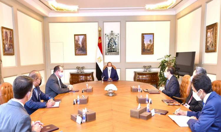 السيسي يوجه بتذليل أية عقبات تواجه أباتشي الأمريكية لاستكشاف البترول