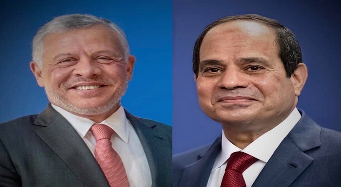 الرئيس السيسي يهنئ ملك الأردن بمناسبة عيد الأضحى