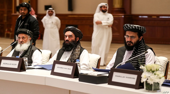 رغم استمرار المعارك .. انطلاق جولة جديدة من المباحثات بين الحكومة الأفغانية وطالبان فى قطر