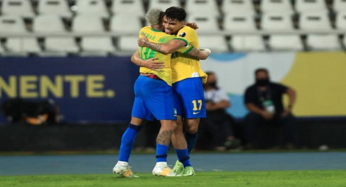 البرازيل تصل نهائى كوبا أمريكا بعد فوزها على بيرو بهدف باكيتا