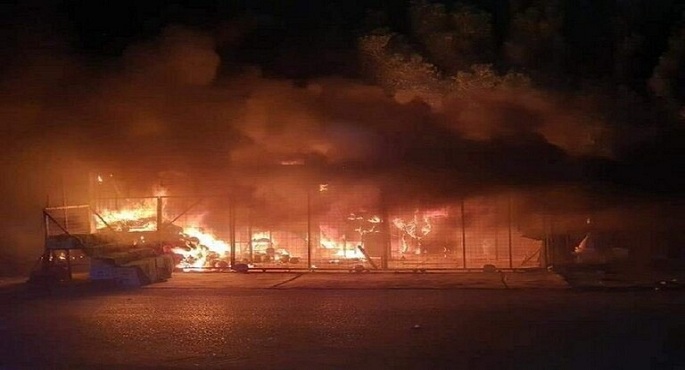 الحرائق تتواصل في العراق .. حريق جديد يلتهم قاعدة الإمام علي الجوية في ذى قار