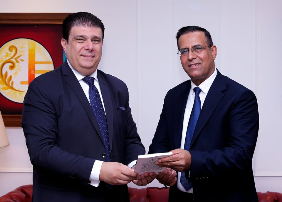 حسين زين يستقبل نائب رئيس شبكة الإعلام العراقي لبحث سبل التعاون