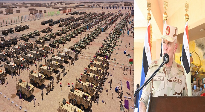 صور وفيديو.. رئيس الأركان يشهد إجراءات تفتيش الحرب لإحدى ‏وحدات المنطقة الجنوبية العسكرية ‏