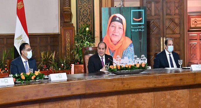 بالصور .. السيسي : “تطوير قرى الريف المصري” أضخم مشروع تنموي متكامل في تاريخ مصر الحديث