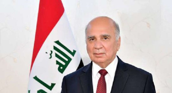 وزير الخارجية العراقي يعرب عن قلقه إزاء التطورات بين روسيا وأوكرانيا