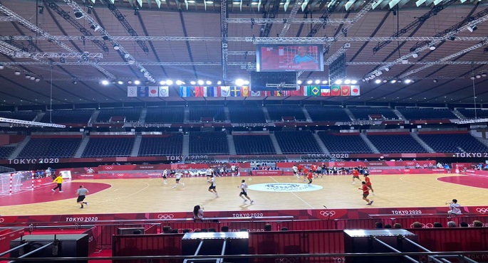 منتخب اليد يستهل مشواره فى اولمبياد طوكيو بالفوز على البرتغال 37 – 31