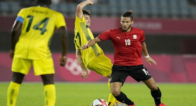 مصر تهزم أستراليا 2-0 وتتأهل لمواجهة البرازيل بدور الـ8 للأولمبياد