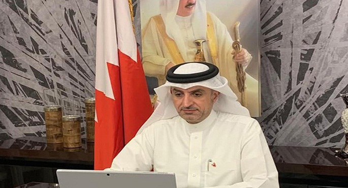 سفير البحرين في القاهرة يهنئ رئيس مصر بمناسبة افتتاح قاعدة 3 يوليو البحرية