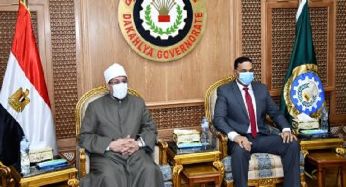 وزير الأوقاف ومحافظ الدقهلية يفتتحان اليوم مسجد الشيخ عبيد بنبروه