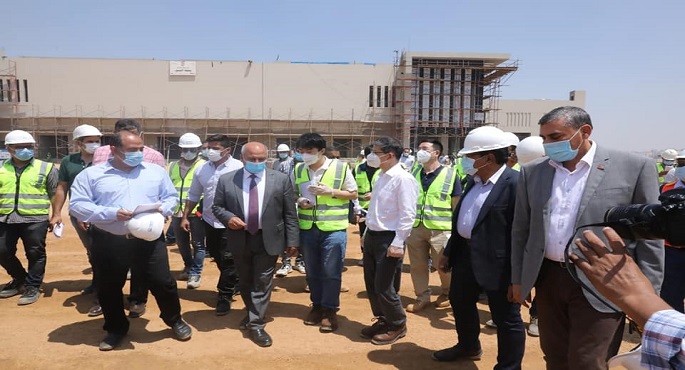 بالصور..وزير النقل والسفير الصيني يتفقدان مشروع القطار الكهربائي السلام -العاصمة الإدارية -العاشر من رمضان