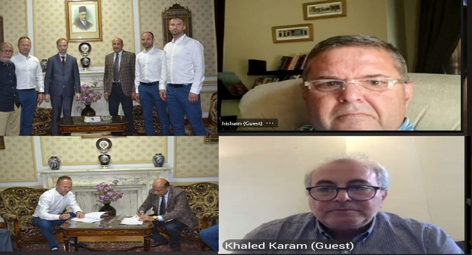 وزير قطاع الأعمال العام يشهد توقيع بروتوكول مع نادي بولندي لتطوير قطاع الناشئين والبراعم بفريق غزل المحلة