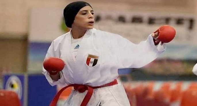 فريال أشرف تحقق فوزها الثانى فى منافسات الكاراتيه وتقترب من تحقيق ميدالية اولمبية