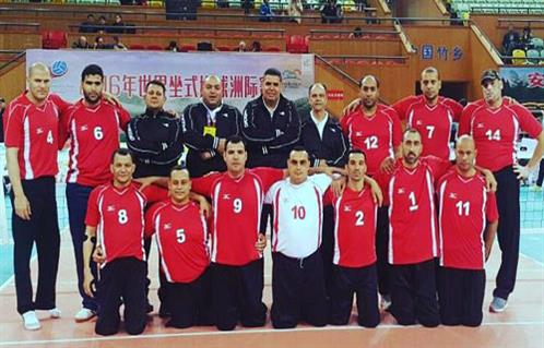 منتخب الكرة الطائرة جلوس يحتل المركز الخامس بالألعاب البارالمبية