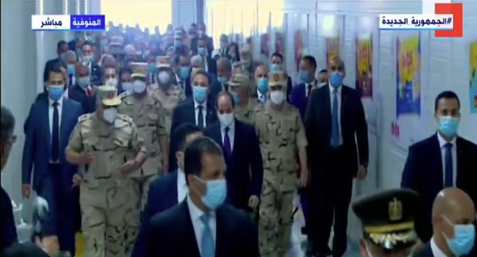 بالفيديو.. الرئيس السيسي يفتتح المدينة الصناعية الغذائية “سايلو فودز” بالمنوفية ويتفقد مصانعها