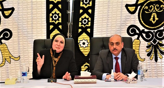 بالصور .. وزيرة الصناعة تعقد لقاء موسع مع مستثمري وملاك الوحدات الصناعية بمجمع “مرغم 2” للصناعات البلاستيكية