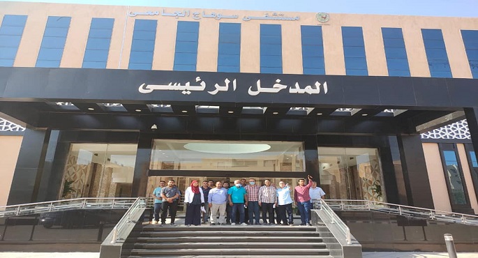 بالصور.. مسئولو الإسكان يتفقدون مشروعات مدينتي سوهاج وأخميم الجديدتين