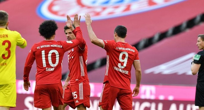 بايرن ميونخ يفوز على كولن 3ـ2 في الدوري الألماني