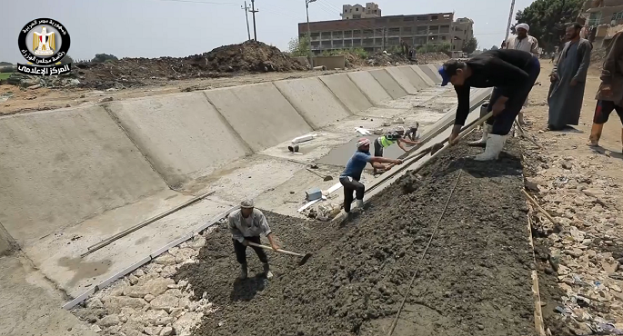 مجلس الوزراء: 80 مليار جنيه ميزانية تقديرية للمشروع القومي لتبطين وتأهيل الترع