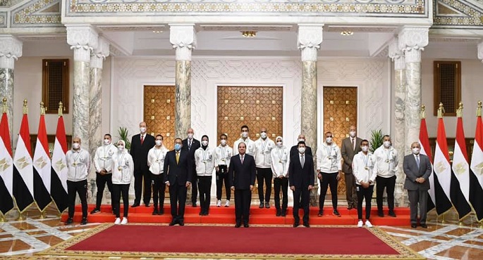 بالفيديو والصور.. الرئيس السيسي يكرم اللاعبين واللاعبات وأطقم التدريب الذين حققوا ميداليات في دورة طوكيو 2020