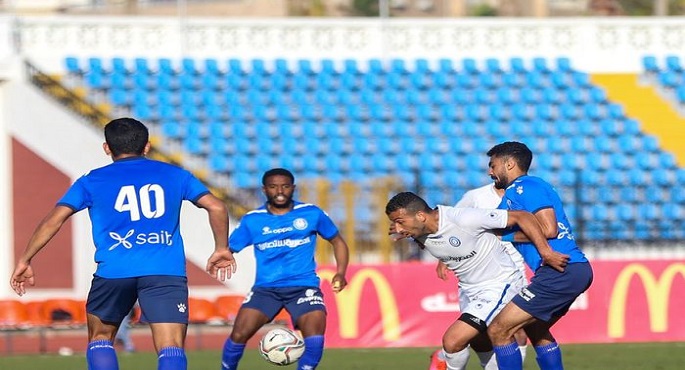 أسوان يخطف التعادل من البنك الأهلي في الثواني الأخيرة من المباراة